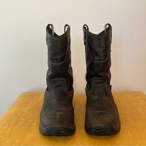 Irish Setter Two Harbors 11-inch Waterproof Soft Toe Boot 83907 Size 9.5